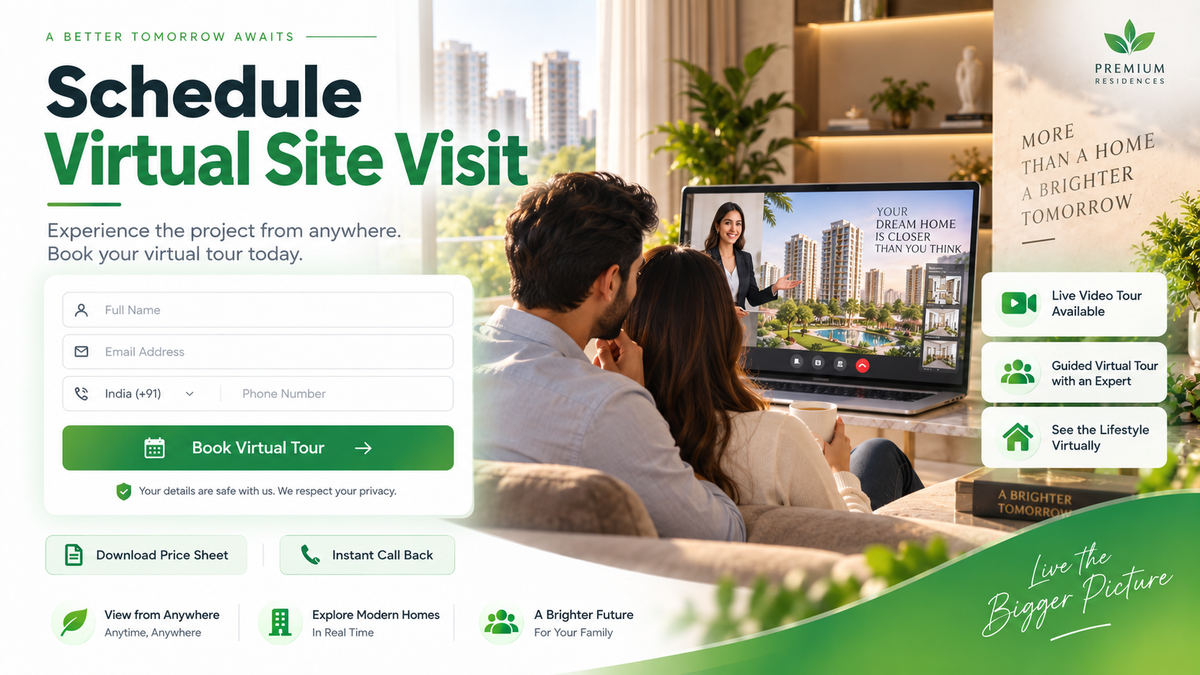Virtual site visit