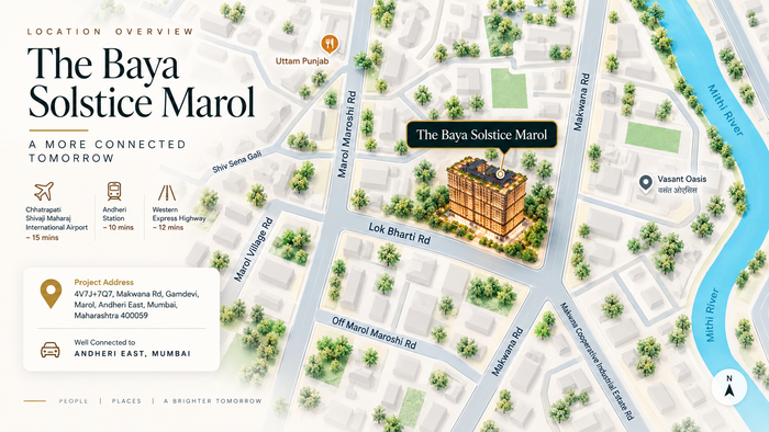 Baya Solstice location map